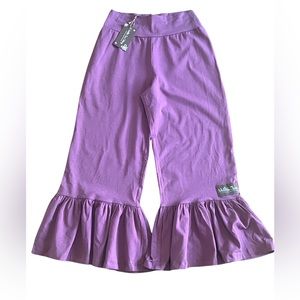 Matilda Jane Big Ruffle Pants - Crop Length - Size XS - NWT